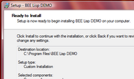 BEE Lisp Demo Setup Step 2